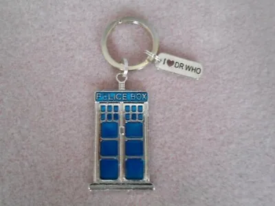 Dr Who Keyring With Large Metal Tardis - Ideal Gift For Him Or Her • £6.50