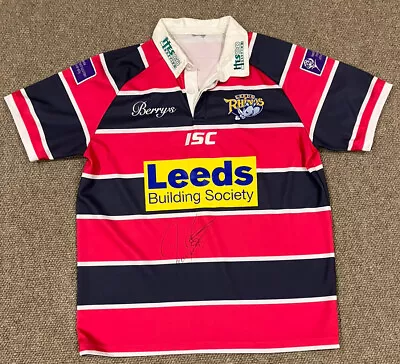 $70 • Buy Leeds Rhinos Rugby League Jersey XL Signed By Danny Buderus