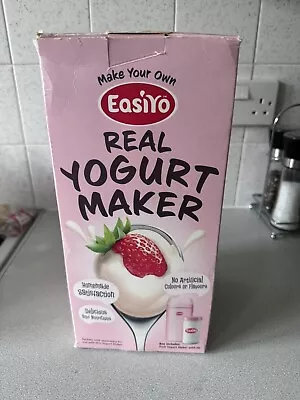 Easiyo Real Yogurt Maker In Pink With Storage Jar And Instructions. • £5