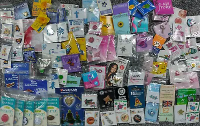 Charity Pin Badges Cancer Research Christmas Heart Clic Macmillan Pins • £2.85