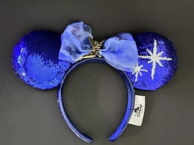 Disney Parks 2023 Sequin Tinker Bell Ears Minnie Mouse Headband *Missing Tag* • $9.99