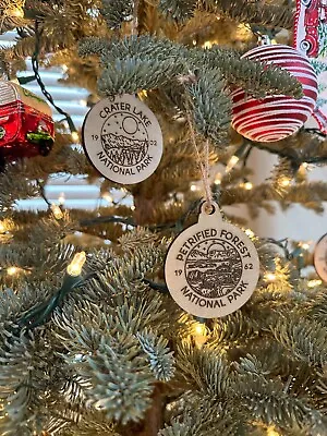 National Park USA Christmas Ornaments-Travel Souvenir Gift Wood • $7.99