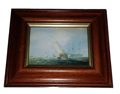 Manuscript Limited England Series 1007 Nautical Themed Painted Picture Framed  • £14.95