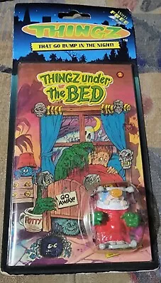 Thingz That Go Bump In The Night Thingz Under The Bed Original Carded 1988 Rare  • $36