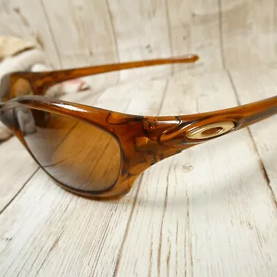 Oakley Brown Wrap Sunglasses - FRAME ONLY - Fives 2.0 30-488 54-21 USA • $71.96