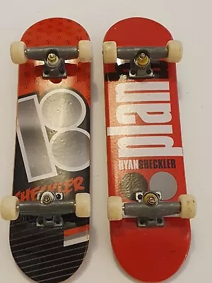 Tech Deck 2 Different Ryan Sheckler Finger Skateboards Plan B • $14.95