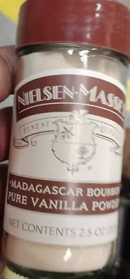 *Nielsen-Massey Madagascar Bourbon Pure Vanilla Powder 2.5 Oz Exp 10/25 #0163 • $19.98