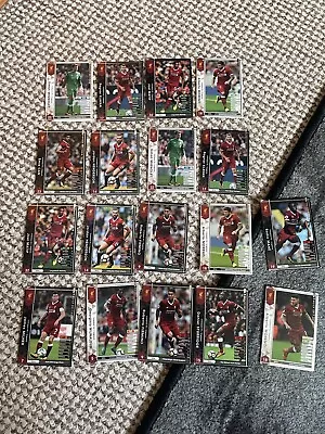 2017/2018 Liverpool X18 Panini WCCF Trading Cards • £29.99