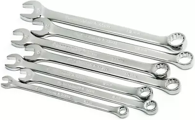 7 Pcs - 12 Point Metric Combination Wrench Set - CCWSRMM7 • $21.57