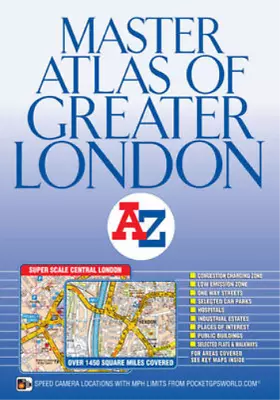 Master Atlas Of Greater London Geographers A-Z Map Company Used; Good Book • £9.76