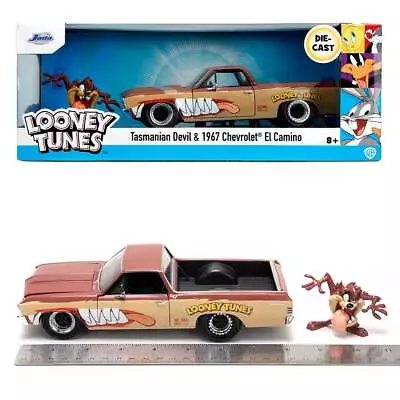 Jada Toys Hollywood Rides: Tasmanian Devil & 1967 Chevy El Camino 1/24 Scale • $28.95