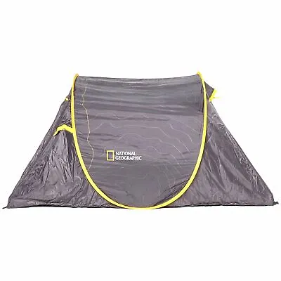 National Geographic AL0081 Camping Tent 2 Person Igloo Pop-Ups Fast • £125.90