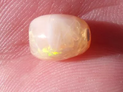 3.03 Ct. Mexican Cantera Fire Opal Bead For Necklace Jewelry • $125