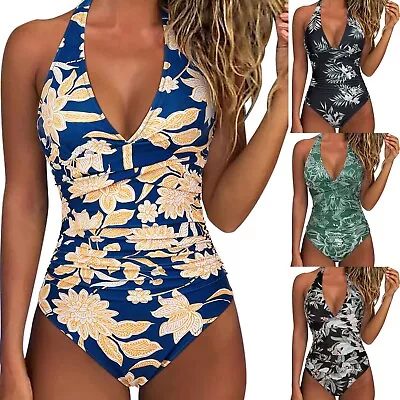 Women Ladies Swimsuit Loose Fit One Piece Bikini Set Swimming Waer • $9.94