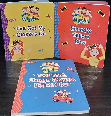 3x The Wiggles Sing Along Books Board Books  • $9