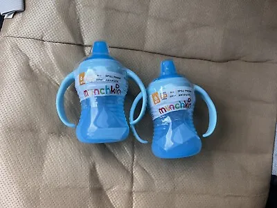 BRAND NEW Spillproof 8oz Munchkin Baby Training Bottles Ages 6m+ • $20