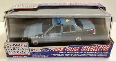 Classic Metal Works 99 Ford Interceptor  Massachusetts State Police Diecast 1/24 • $40
