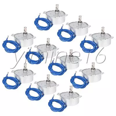 10pcs Silver AC110V 5-6RPM Electric Synchronous Motor For DIY Replacement • $32.99