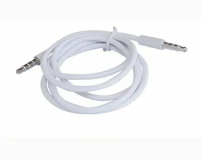 1m 3.5mm Male Plug To Aux Jack In Cable Audio Lead Cord For Car Wire Headphone • £2.29