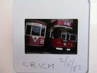 Tram Trams   35mm Slide Clear Focus No Reflection See Down • £5