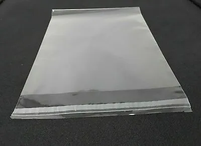 Clear Cello Bags 10x13 Resealable Cellophane OPP Poly Sleeves Heavy Duty 1.6 Mil • $4.75