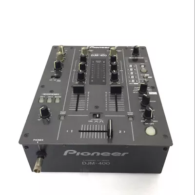 For Parts PIONEER DJM-400 2-Channel DJ Mixer Beat Effects From Japan 082 6065735 • $180