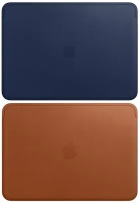 £57.49 • Buy Apple Leather Sleeve For Macbook Pro Air 13  Inch Official Genuine Case Cover