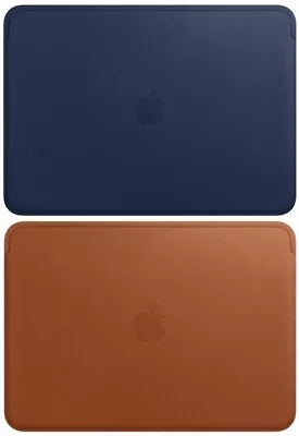 £57.49 • Buy Apple Leather Sleeve For Macbook Pro Air 13  Inch Official Genuine Case Cover