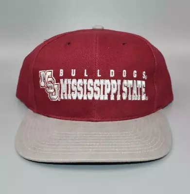 Mississippi State Bulldogs Twins Enterprise Vintage Strapback Cap Hat - NWT • $24.95