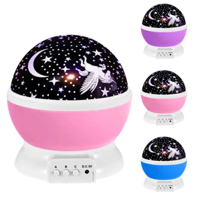 $23.69 • Buy Unicorn Projection LED Night Light Rotating Fantasy Starry Sky Projector Lamp