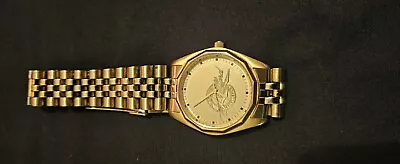 Vintage Bulova Lorillard Tobacco Gold Men’s Company Gift Wristwatch Watch • $91.99