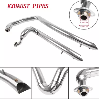 For Yamaha Virago XV125 XV250 Motorcycle Muffler Exhaust System Pipes Silencers • $150