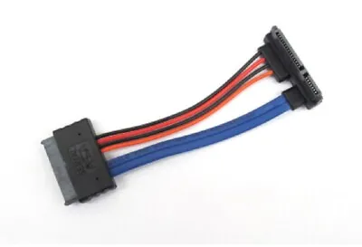 Micro SATA 16 Pin Female To 22 Pin Left Angle SATA III Female Cable - 5 Inches • $1.50