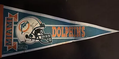Don Shula Pennant Miami Dolphins HOF • $125