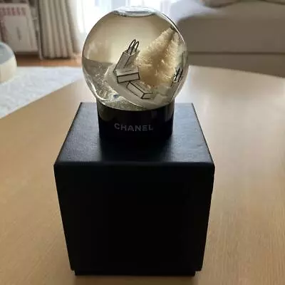 Chanel Snow Globe Christmas Novelty Limited Used From Japan  • $127.54