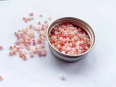 £4.50 • Buy 50g Genuine Miyuki Seed Beads Size 8.0 3mm Colour Mix