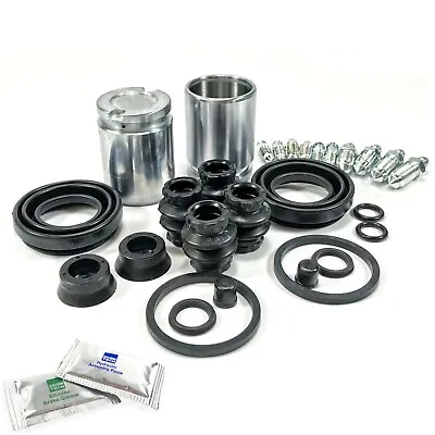 2x Rear Brake Caliper Repair Kits Pistons Fits: Vw Golf Mk4 R32 02-05 Scr0012px2 • $50.95