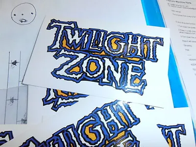 Twilight Zone Pinball Playfield Repair Decal Fix That Worn Playfield: Mr Pinball • $50