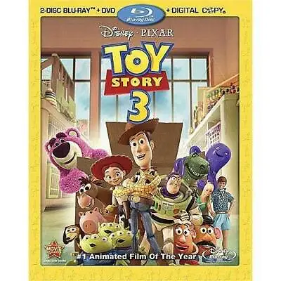 $4.23 • Buy Toy Story 3 (Four-Disc Blu-ray/DVD Combo + Digital Copy) - Blu-ray - GOOD