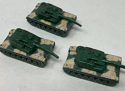 Military Army Tank Micro Machines Diecast Camo Lot Of 3 • $12.95