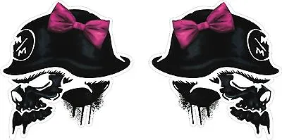 METAL MULISHA DECAL PAIR #11  Sticker Truck Trailer Moto Car Window Wall Art • $9.95