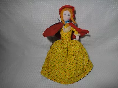 Vintage 1984 Made By Maggie Little Red Riding Hood 3 N 1 Topsy Turvy Plush Doll • $34.99