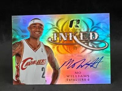 2008-09 Upper Deck Ud Radiance Mo Williams I-mw Inked Auto 15/99 Cavaliers • $19.99