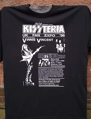 Vinnie Vincent Kiss Expo T-shirt Size 2XL • $22.72