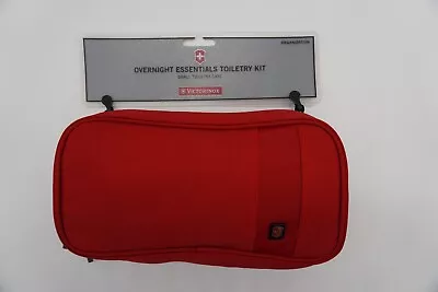 Victorinox Overnight Essentials Toiletry Kit 9  (Red) • $45