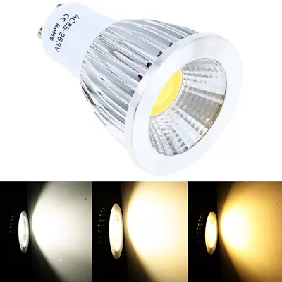 7W GU10 LED Downlight Bulb Spotlight Bulb Adjustable 3 Color Temperature F8T1 • $9.99