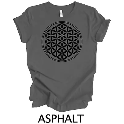 Sacred Geometry Flower Of Life 100% Soft Cotton Shirt  Pick Your Size And Color • $17.99