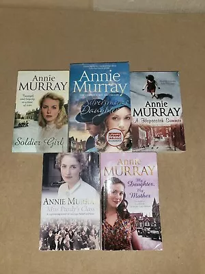 £12 • Buy Annie Murray 5 Historical Romance Book Bundle: A Hopscotch Summer & More