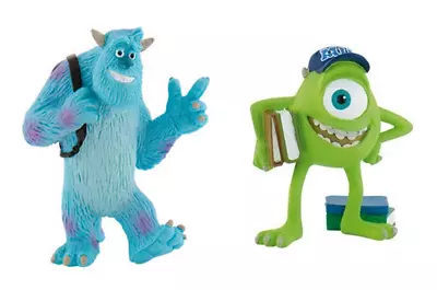 £3.50 • Buy Official Bullyland Monsters Inc University Figures Toys Cake Topper Toppers