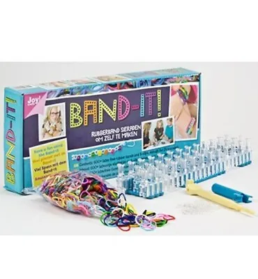 Loom Band Kit With 600 Bands Crafts Jewellery Making Multi Colour DIY Kit • £4.79